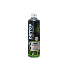 RAL 6005 DETOP №8 - Эмаль атмосферостойкая высокоглянцевая - Зеленый мох - Аэрозоль