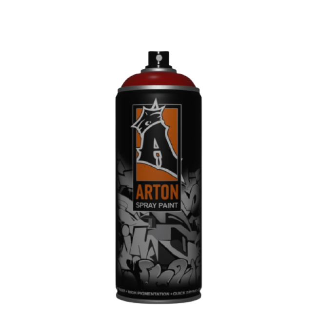 A 308 Аэрозольная краска для дизайнерских и художественных работ ARTON, Ruby Red, аэрозоль 400 мл ART-A07435 – купить в Троицке | Arton | carpaint.kz