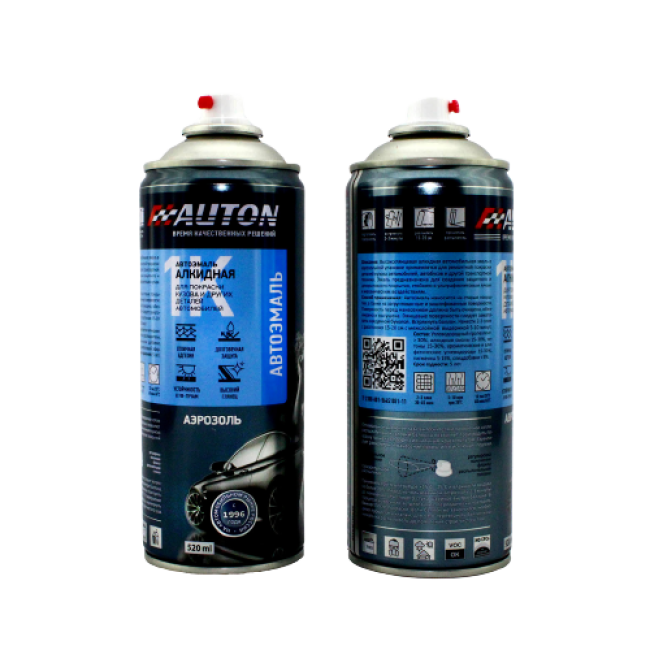 Auton AN 210 汽车珐琅醇酸树脂 AUTON，樱草色，气雾剂 520 毫升 ATN-A46127 图片 – 特罗伊茨克 | carpaint.kz