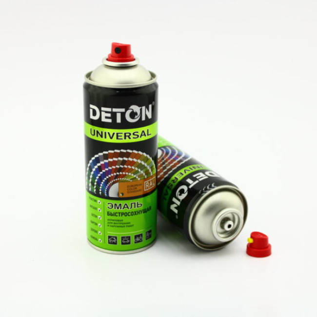 U1014 Аэрозоль бояуы «Deton Universal» RAL 1014 түсті піл сүйегі, жылтыр, акрил 520 мл DTN-A07243 – Троицкіде сатып алу | Deton Universal | carpaint.kz