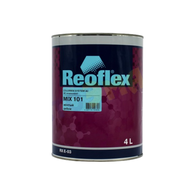 306 MIX Акриловая эмаль 4+1, Красная, 1л RX E-03-306-1000 – купить в Троицке | Reoflex | carpaint.kz