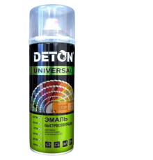 RAL 1028 DETON UNIVERSAL - 醇酸瓷釉 - 黄色，防风雨，气雾剂，520 毫升